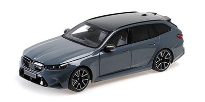 BMW M5 Touring Kombi 2024 grau metallic Modellauto 1:18 Minichamps