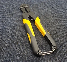 Heavy Duty Small Mini Bolt Cutter For Wire With Soft Rubber Grip, Black & Yellow