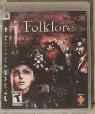 Folklore Sony PlayStation 3 PS3 (2007) USED Very Good Condition NO Manual!
