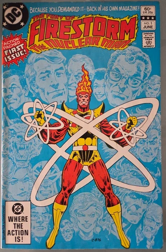 FIRESTORM THE NUCLEAR MAN #1-100 (1982) FULL COMPLETE SERIES+ANNUALS #1-5! BONUS