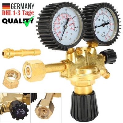 Druckminderer Argon CO2 Schutzgas Manometer MIG MAG Wig Schweißgerät 0 315 bar