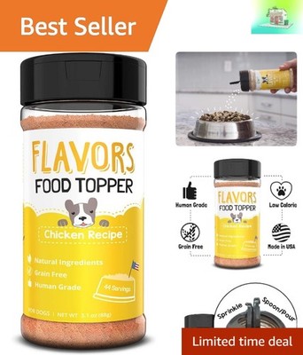 Active Canine Nutrition: Chicken Food Topper for All Life Stages, 3.1-Ounce