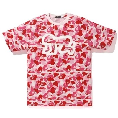 A BATHING APE Keith Haring ABC T-Shirt Streetwear Gebraucht