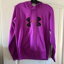 Under Armour Sz Medium Hoodie Cold Gear Pullover Fitted Sz M