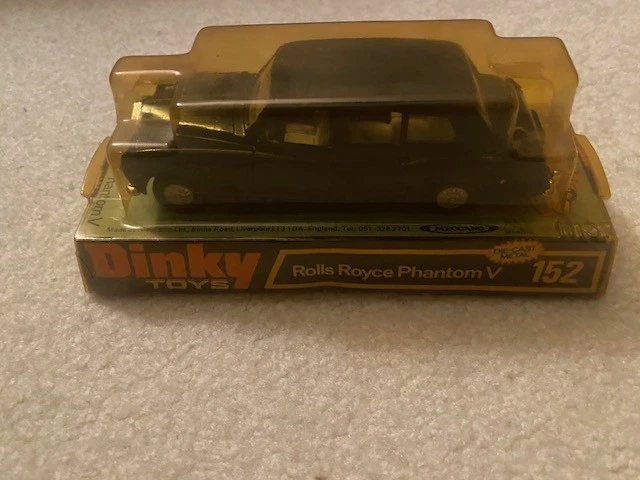 Dinky Toys #152 Rolls Royce Phantom V Limousine 1965 MIB - Image 3 of 4