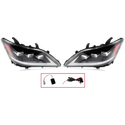 LH+RH LED Front Headlight Assembly Headlamp For Lexus ES350 ES240 2007-2012 - Picture 11 of 17