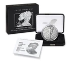 2024 W American Silver Eagle Uncirculated Bullion Burnished OGP COA