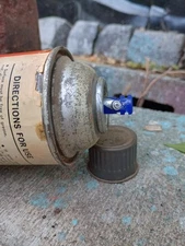 Sprayon 1760 Aluminum Enamel Paper label Spray Paint Can RARE Vintage 