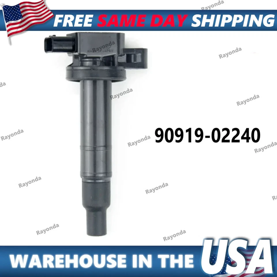 Bobinas de encendido DENSO ORIGINALES para Toyota & Scion xA xB I4 2000-2016, 90919-02240 Foto 2 de 4