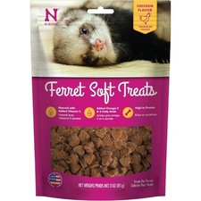1 Pouch Ferret Soft Treats Chicken Flavor, 3 Oz