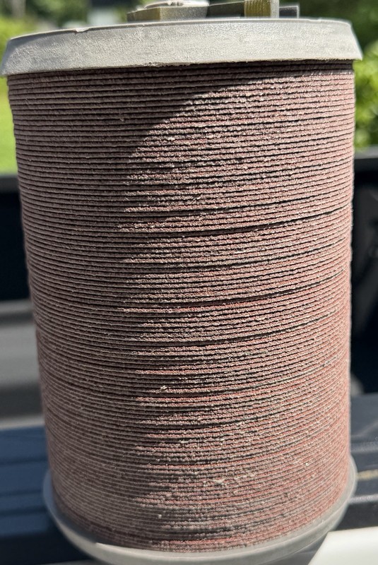 SAITFiber Disc: 4-1/2" Disc Dia 7/8" Hole /Arbor 60 Grit Aluminum Oxide 100 PCS