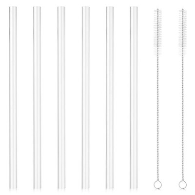 6pcs Replacement Straws for Iron Flask Thermo One Size, [IMAGE-DEPENDENT] 