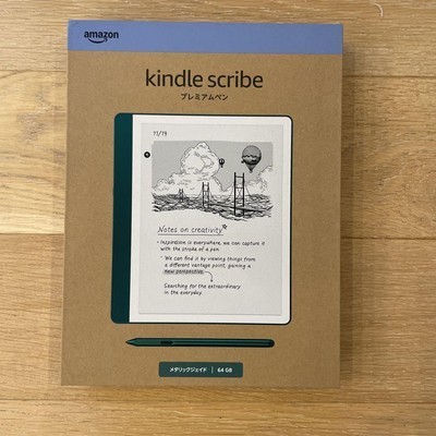 Amazon New Kindle Scribe 64 GB 2024 Metallic Jade Notebook Design 10.2 inch NEW - Picture 11 of 24