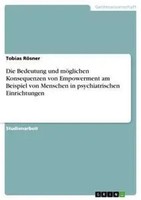 Die Bedeutung Und MöGlichen Konsequenzen Von Empowerment Am Beispiel Von...