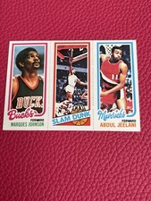 1980-81 Topps - Julius Erving, Marques Johnson. Explus/nmt. Id 89