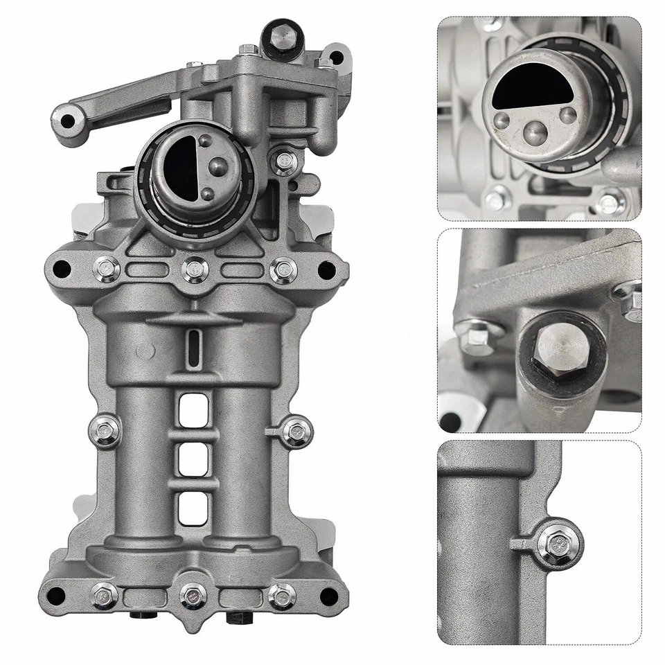 NEW ENGINE OIL PUMP QR20DE QR25DE For Nissan ATLAS NV350 CARAVAN URVAN 2.0L 2.5L Foto 3 de 4