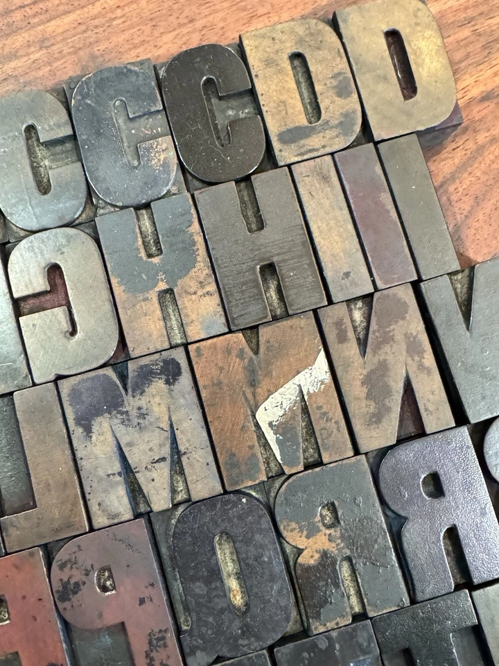 Letterpress Wood Type - Full Set - Hamilton Two Rivers Wis - Image 4 of 4