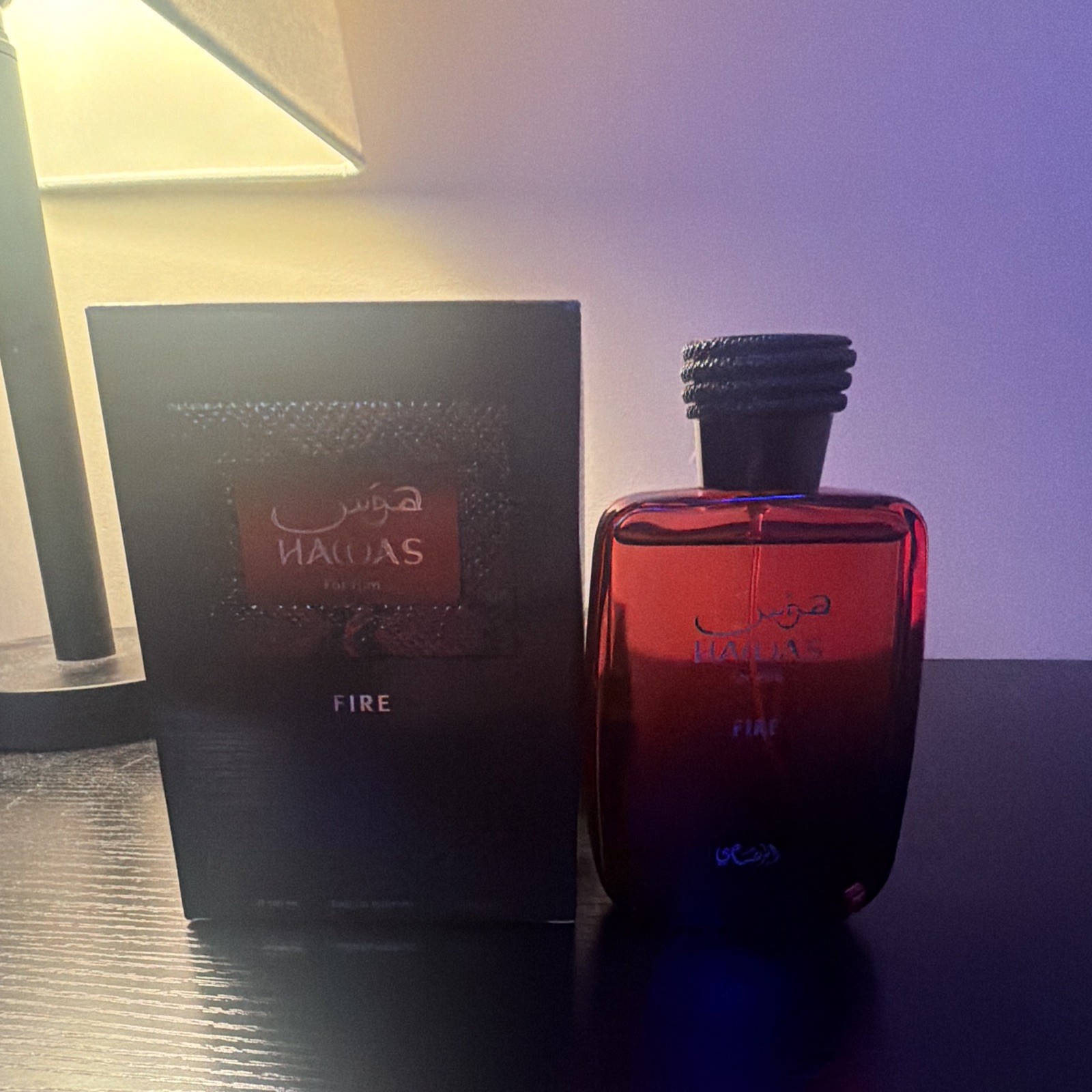 Rasasi Hawas Fire Eau de Parfum Spray Regular Size 3.4 fl oz