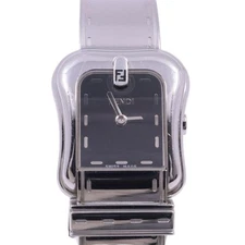FENDI 3800L Quartz Black Dial SS Bracelet Women's Watch
