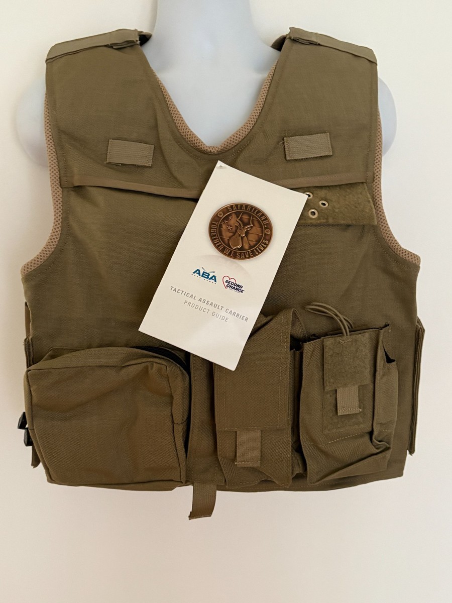 SECOND CHANCE Standard Fix Pocket Armor Carrier Side Open X-Large