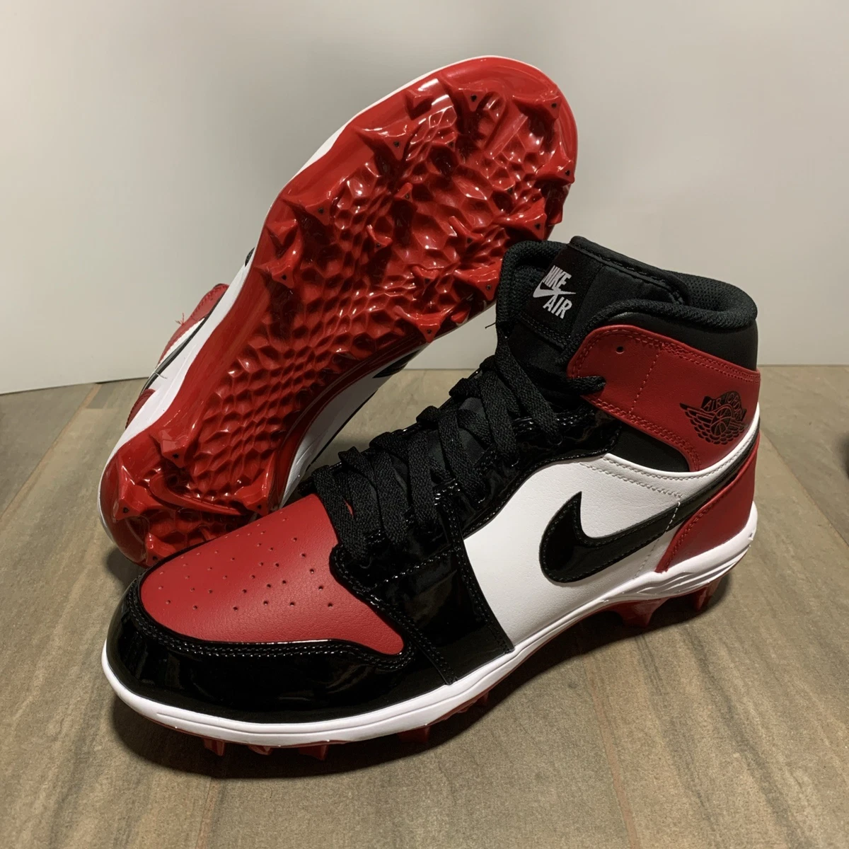 Jordan 1 TD Cleat Low Bred for Sale | Authenticity Guaranteed | eBay