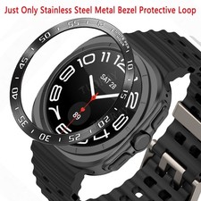 For Samsung Galaxy Watch Ultra 47mm Frame Protector Case Metal Cover Bezel Ring