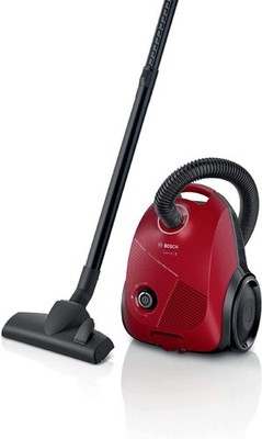 BOSCH GL20S - Boden-Staubsauger mit Beutel 3,5 L, 600 W, 80 dB, 8 m, in Rot