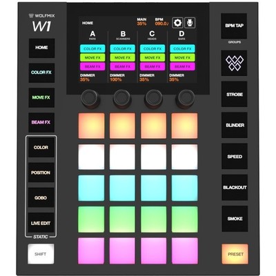 Wolfmix W1 MK2 DMX Controller Standalone B-Ware