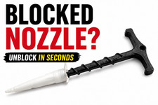 Unblock Silicone Nozzle Tool – Remove Dried Sealant Caulking Cleaner Fast UK