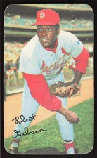 1970 TOPPS SUPER BOB GIBSON 33 VG BASEBALL ST. LOUIS CARDINALS