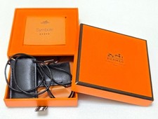 HERM S Symbol Pair Necklace/Choker with Box 43923
