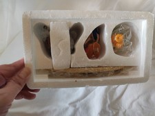 SCENE ASTERIX- AGECANONIX VAISSELLE PLASTOY ATLAS BOITE D'ORIGINE