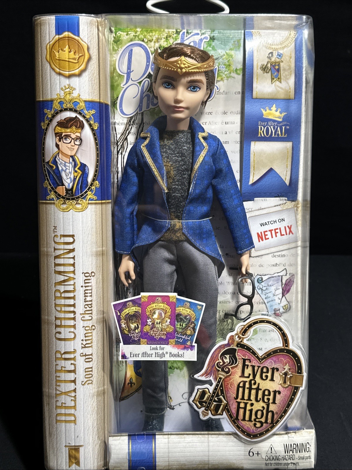 Ever After High Royal Dexter Charming Doll Netflix 2014
