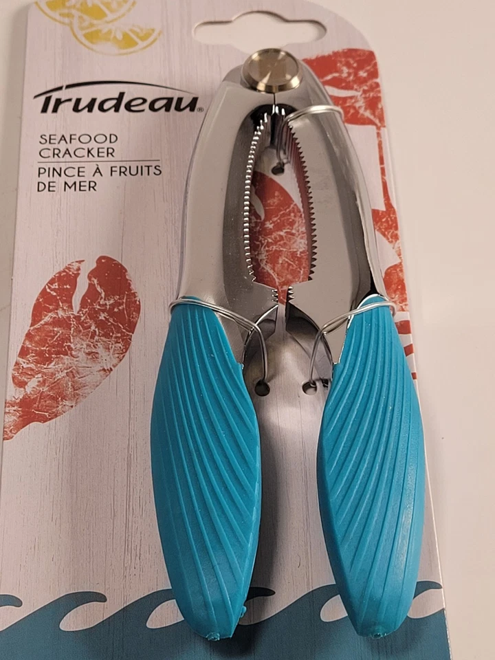 Trudeau Seafood Cracker with Non-Slip Handles – Lightweight Aluminum Alloy 2 Pcs - Image 2 of 4