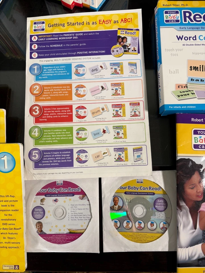 Your Baby Can Read! Early Language Development System Complete 5-Level Kit - Image 4 of 4