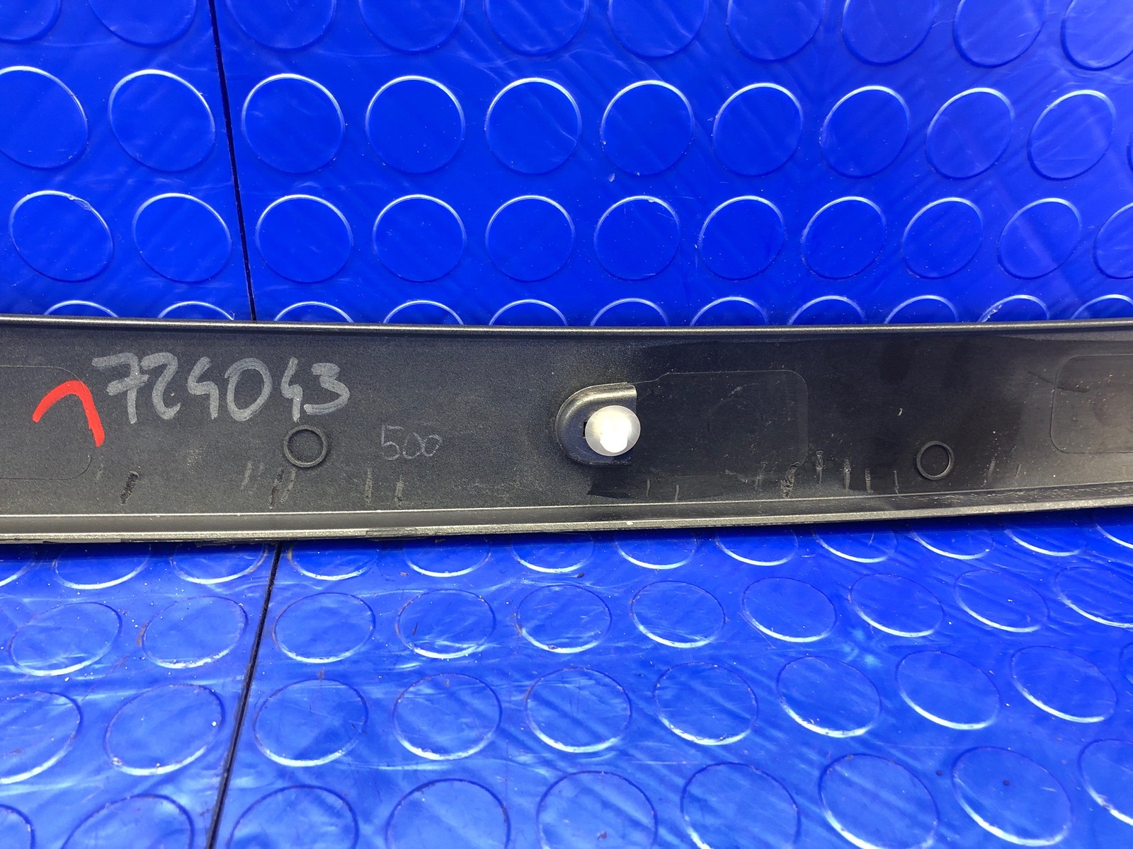 2016-2021 MCLAREN 570S OEM FRONT LEFT DRIVER EXTERIOR A PILLAR TRIM PANEL (SGY)