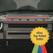 Gloss Black URBAN Bonnet Badge Suitable for Land Rover Models