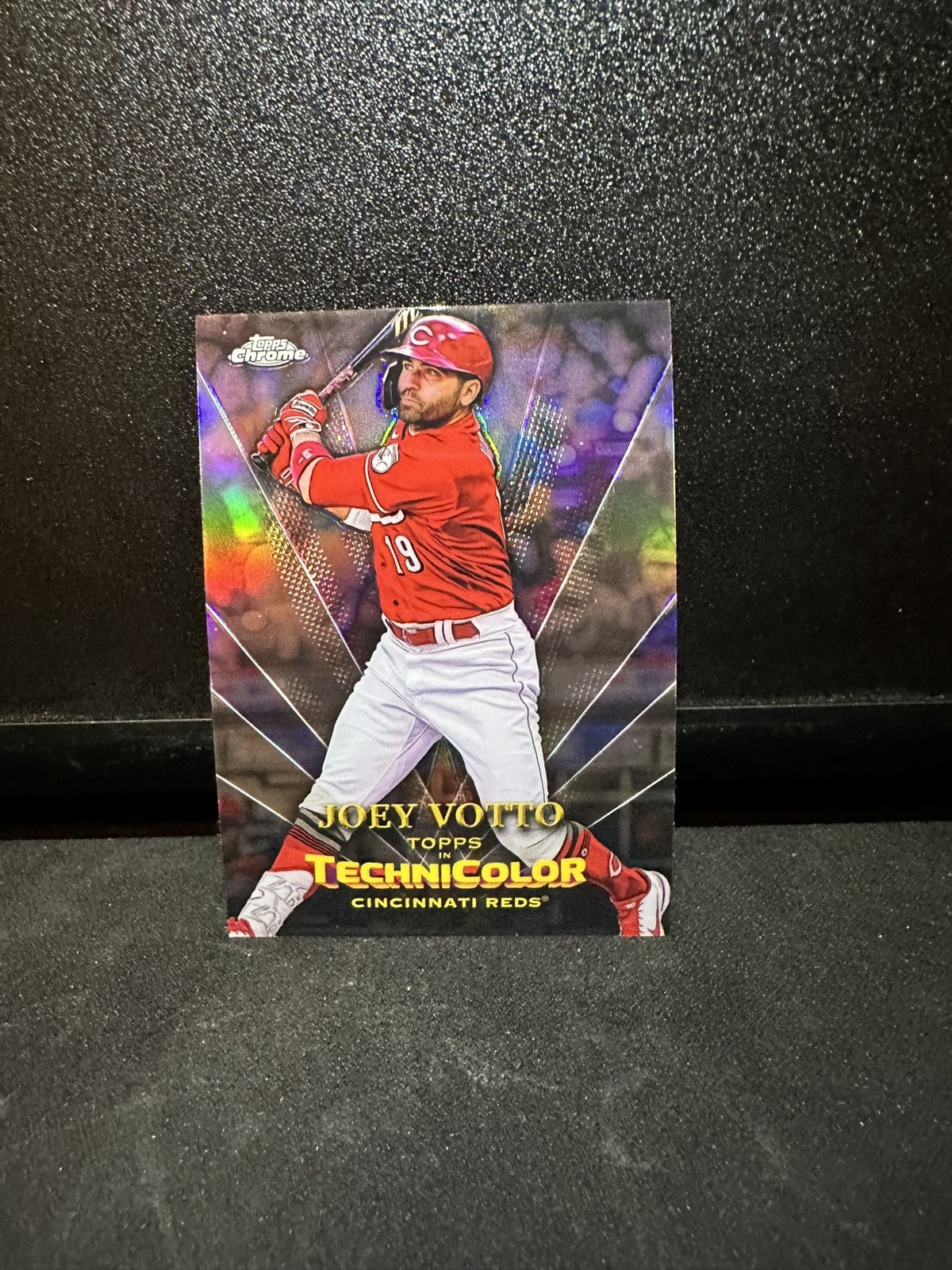 2023 Topps Chrome in Technicolor #TT-3 Joey Votto Cincinnati Reds