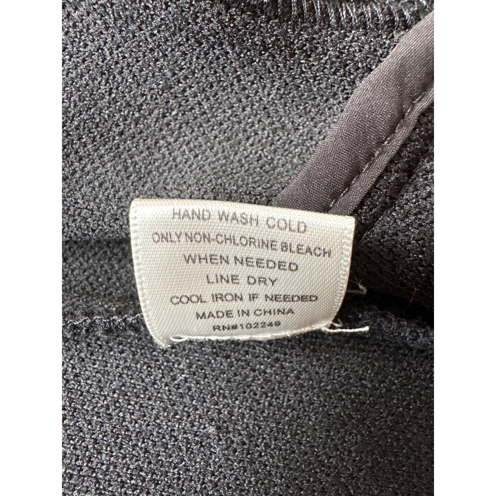 Skies Are Blue Black Knit Open Front Blazer Jacket Cuffed Sleeves Women's Large