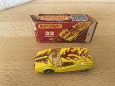 Matchbox Superfast 70er Jahre Vintage  Top Zustand Nummer 33 OVP