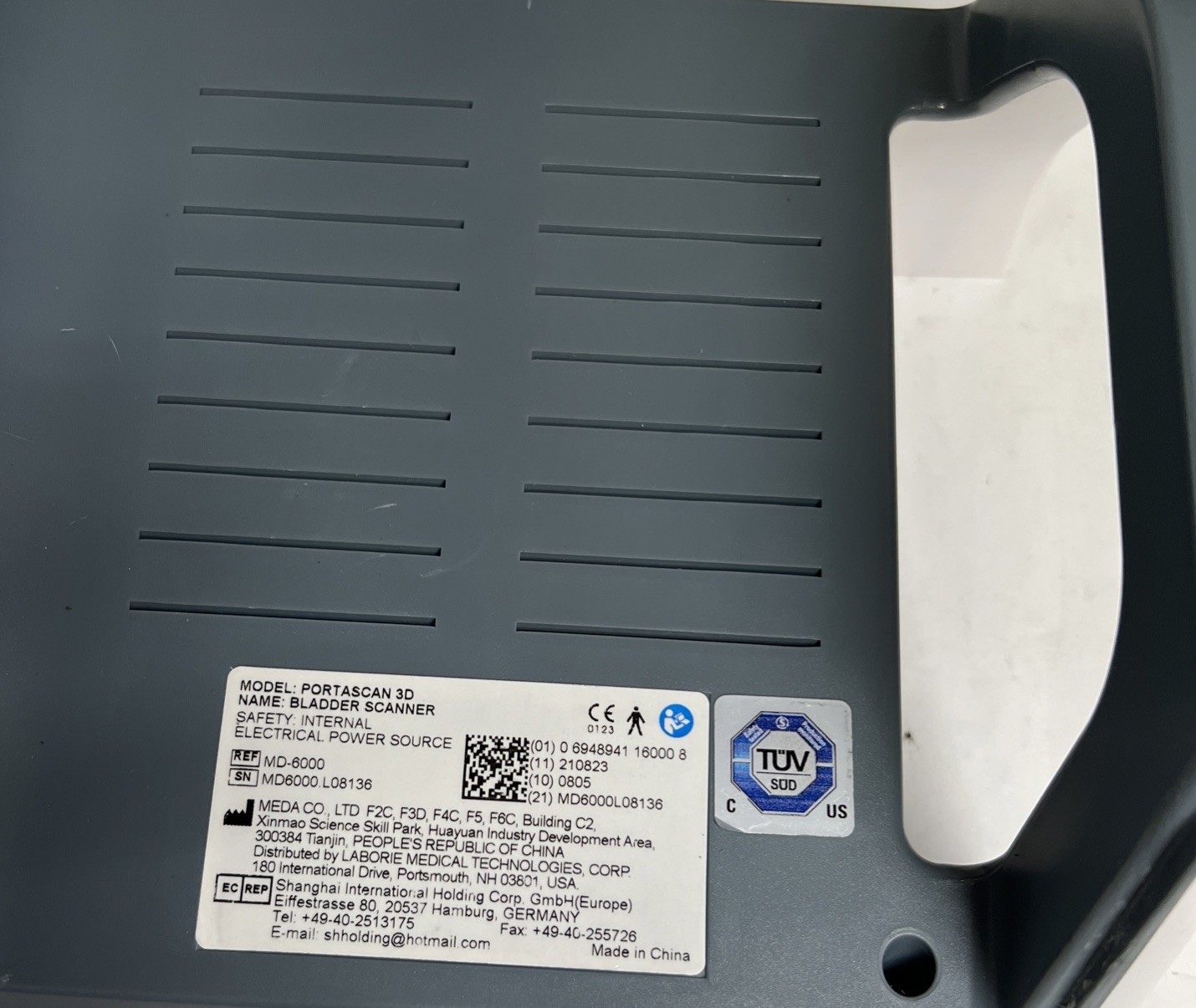 LABORIE MD-6000 PORTASCAN 3D SCANNER No Probe