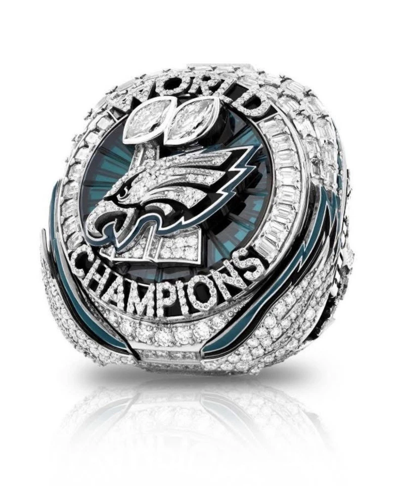 Limited Edition Philadelphia Eagles Super Bowl LIX Ring, Hurts Wings Pop - Image 3 of 4
