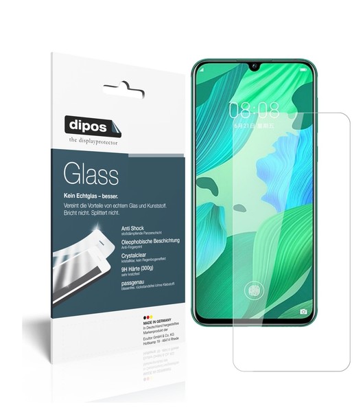 1+1X Schutzfolie FüR Huawei Nova 5 Pro - Anti-Shock 9H Folie Dipos Glass-image