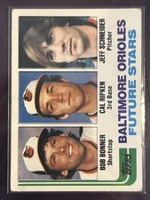 1982 Topps - Future Stars Cal Ripken, Jeff Schneider, Bobby Bonner #21 (RC)