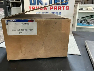 #ad AC DELCO WATER PUMP PN: 12534418 $135.00