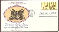 US SC # 1614 Saxhorns ( Americana Issue ) FDC. Fleetwood Cachet.
