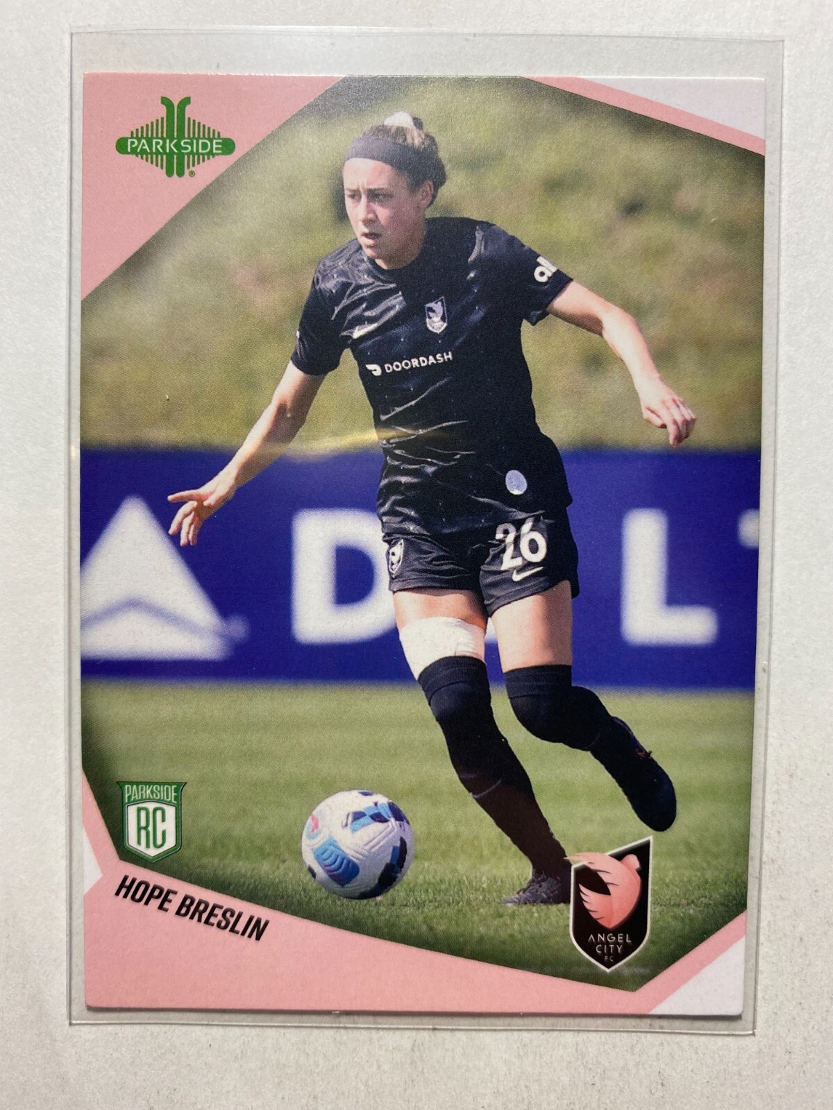 Hope Breslin 22 Angel City Fc 75 Parkside Nwsl Rookie Card Ebay