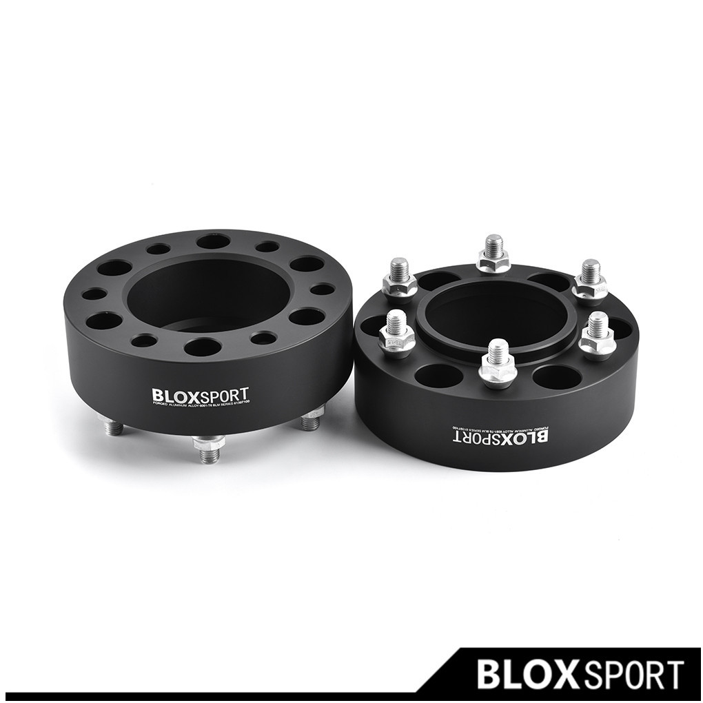 2x 50mm Forged Hub Centric 6061T6 AL Wheel Spacers for Isuzu D-Max