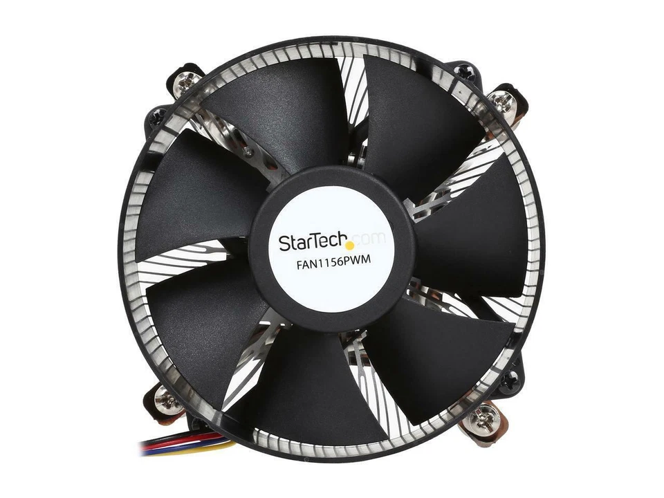 StarTech.com 95mm CPU Cooler Fan with Heatsink for Socket LGA1156/1155 FAN1156PW - Image 2 of 4