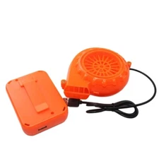 Portable BBQ Fan Handheld Powered Barbecue Fan Air Blower Outdoor Camping Grill
